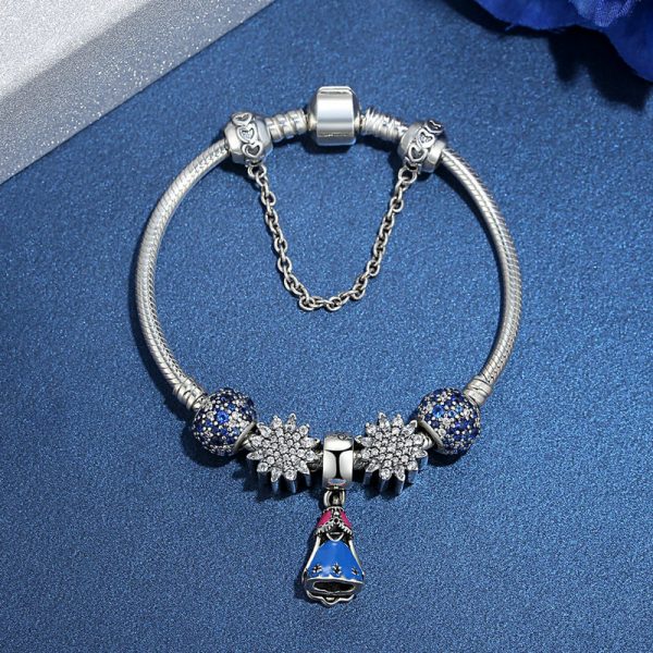 pandora bracelet in sterling silver material wholesale