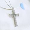 Fashion Sterling Silver 925 Jewelry christian necklaces sterling silver crucifix necklace