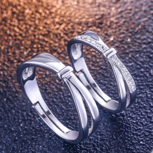 Adjustable Couple Rings Direct Jewelry Manufacturer Of Couple Engagement Rings