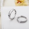 Latest Design Of Couple Rings Genuine 925 Sterling Silver His And Hers Promise Rings