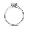 Unique Heart Design Simple Engagement Rings Silver Sterling Silver Engagement Ring For Wholesale