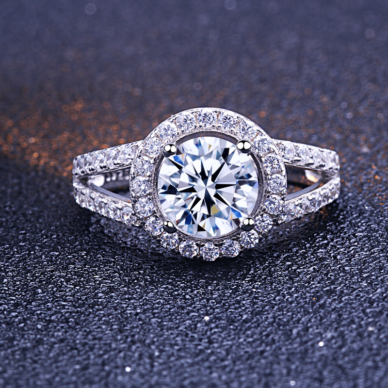 Wholesale China Jewelry 2pcs Luxury Bridal Set Wedding Rings Sets At ...