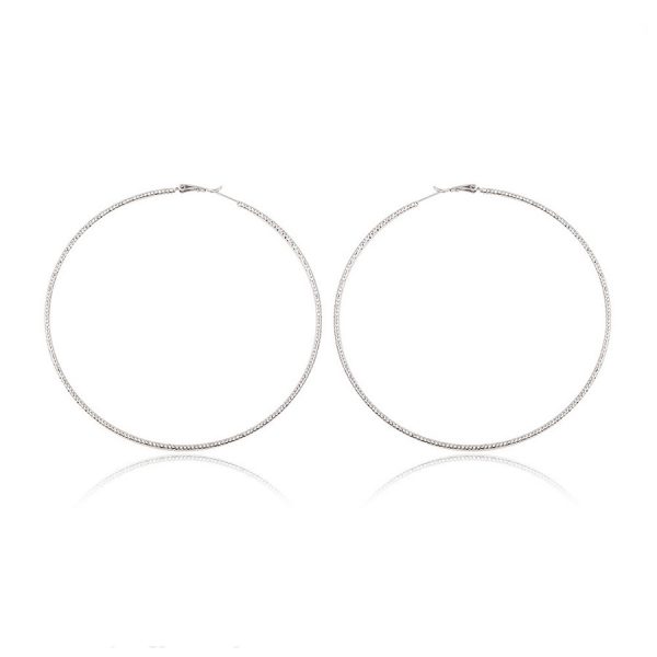 China Jewelry Wholesale Fashion Big Hoops Circle Earring Loop Earrings Bulk Hoop Earrings